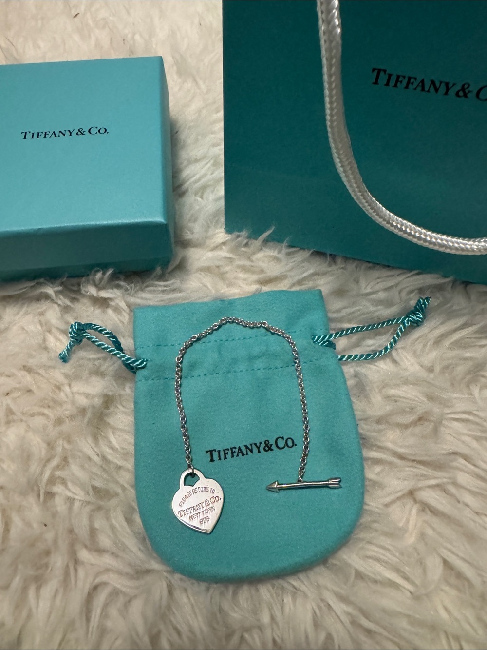 Classic Tiffany & Co. Heart and Arrow Bracelet